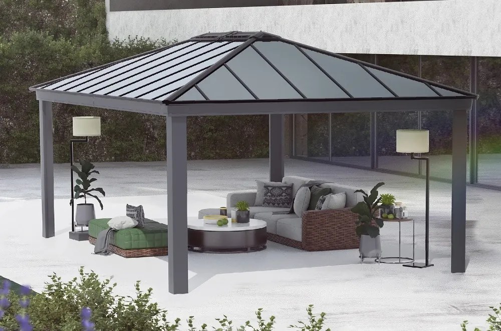 Foișor de grădină din metal Dallas 4,25 x 6,1 m Palram - Canopia