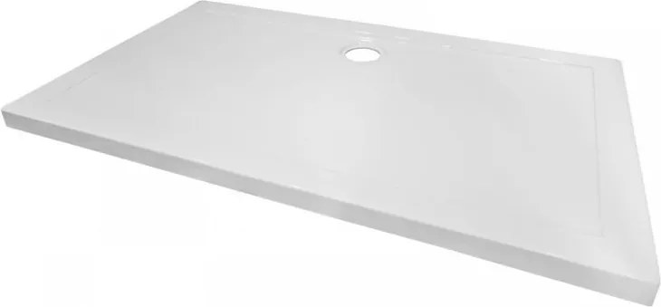 Aquamarin suport de duș dreptunghiular, 110 x 80 cm