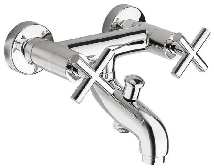 Sapho - Baterie pentru cadă AXIA crom lucios