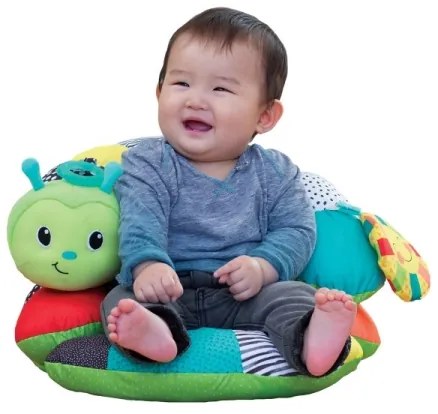 Pernă de joacă pentru burtică 2 în 1 Infantino omidă
