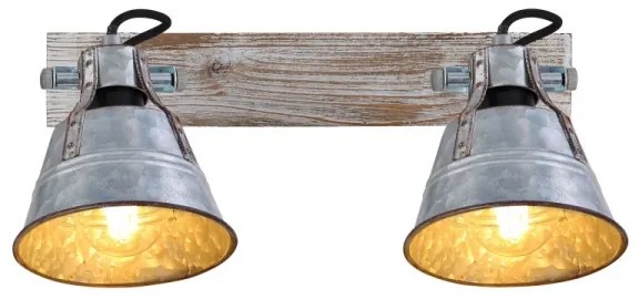 Spot GÜNTHER 2xE27/60W/230V Globo 15366Z-2