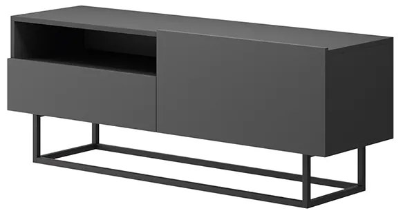 Comoda TV fara baza Culoare Grafit, SPRING ERTVSZ120