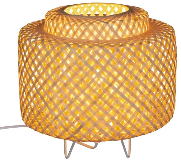 Lampă de masă Atmosphera LIBY 1xE27/40W/230V bambus