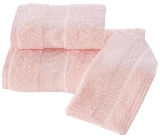 Set prosoape și prosop de corp DELUXE, 2 buc Roz / Pink