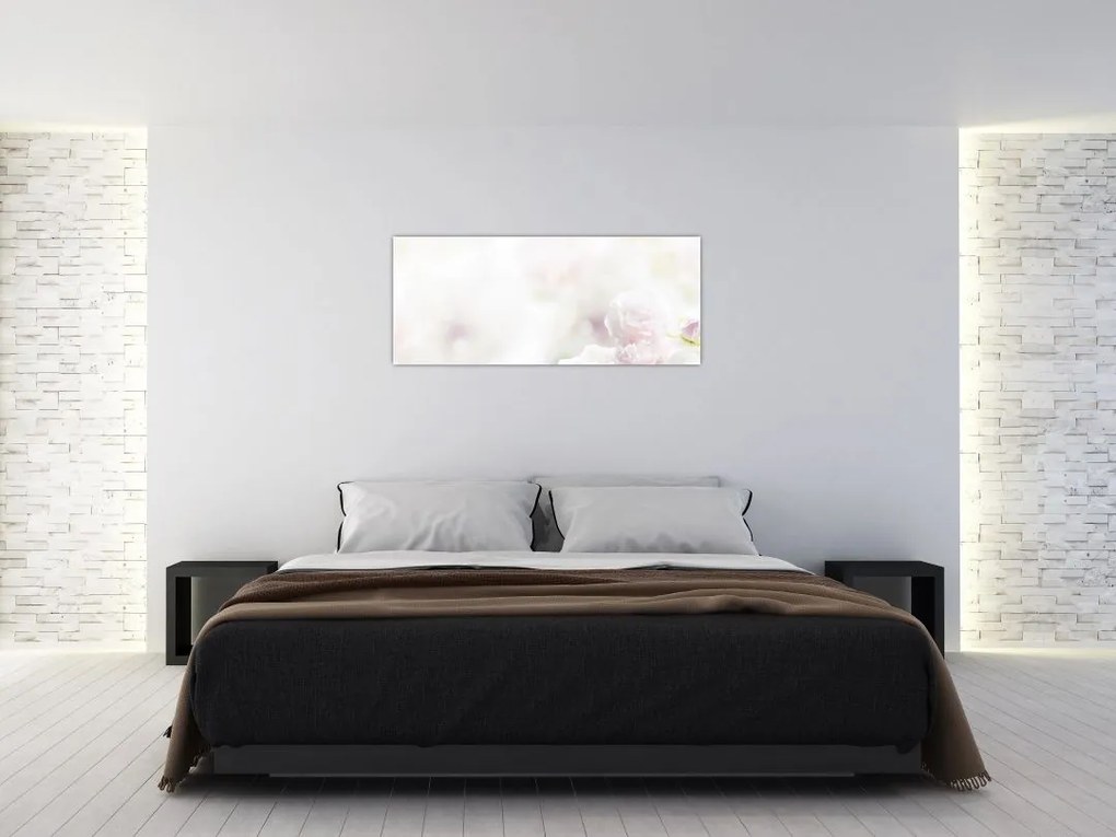 Tablou cu flori fragede (120x50 cm)