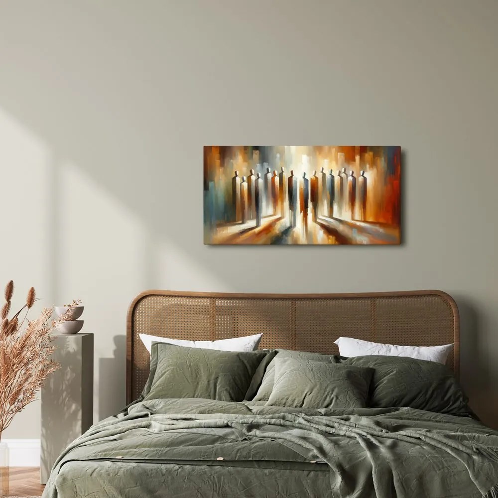 Tablou figuri abstracte în lumină