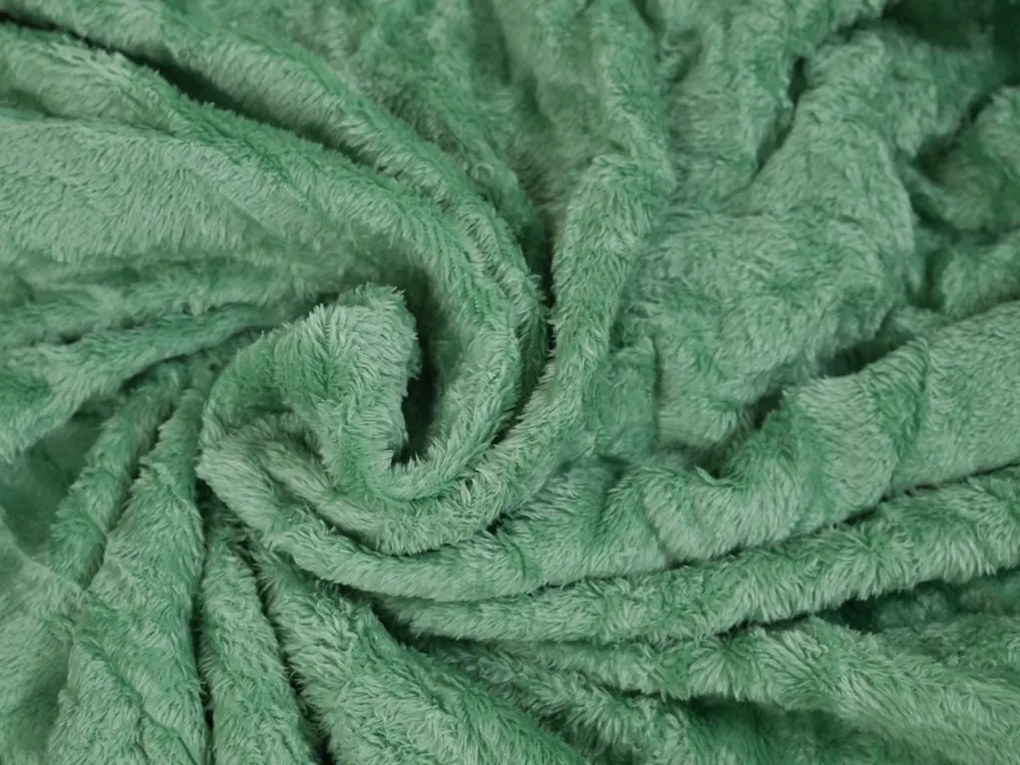 OMIDA de plus cu paturica cocolino in interior, verde