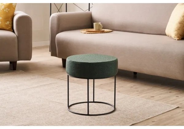 Taburet RELO Ø 40 cm, verde