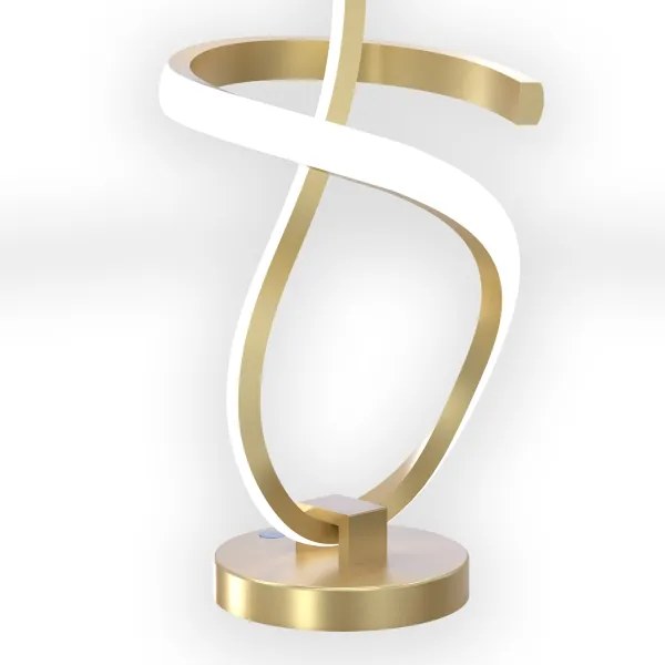 Lampă LED de masă ONLI KIRA LED/12W/230V 4000K 38,5 cm auriu