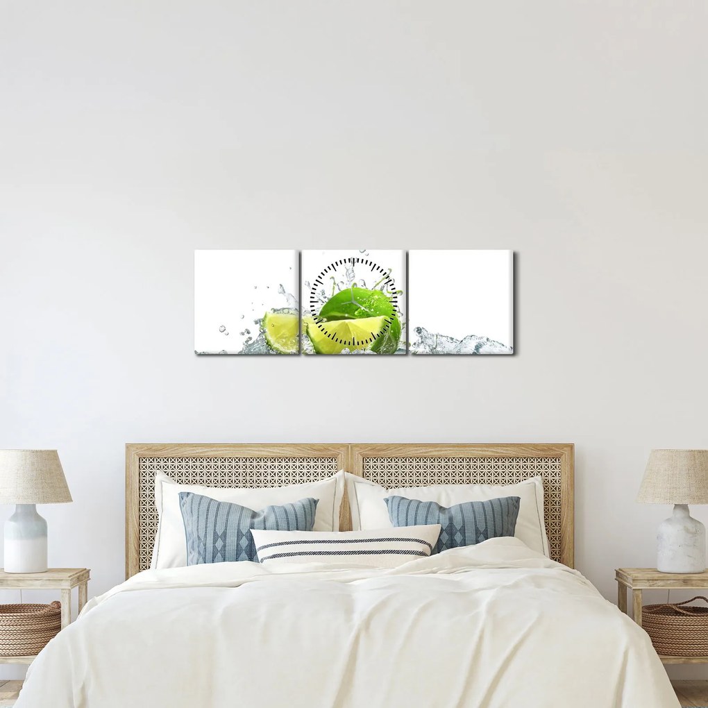 Tablou - Limes (cu ceas) (90x30 cm)