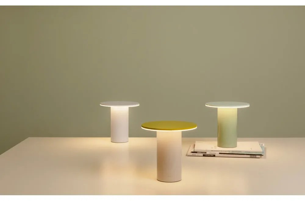 Veioză verde LED cu intensitate reglabilă (înălțime 18 cm) Fungo – Remember