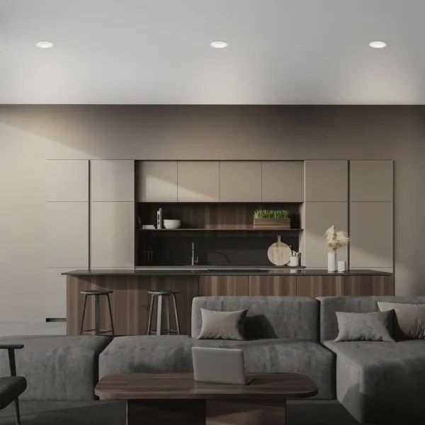 SET 3x corp de iluminat încastrat pentru baie Brilo 1xGU10/9W/230V IP23 alb