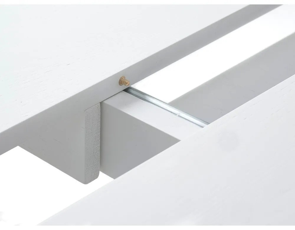 Masă de dining rotundă extensibilă cu blat suplimentar ø 120 cm Nola – Unique Furniture