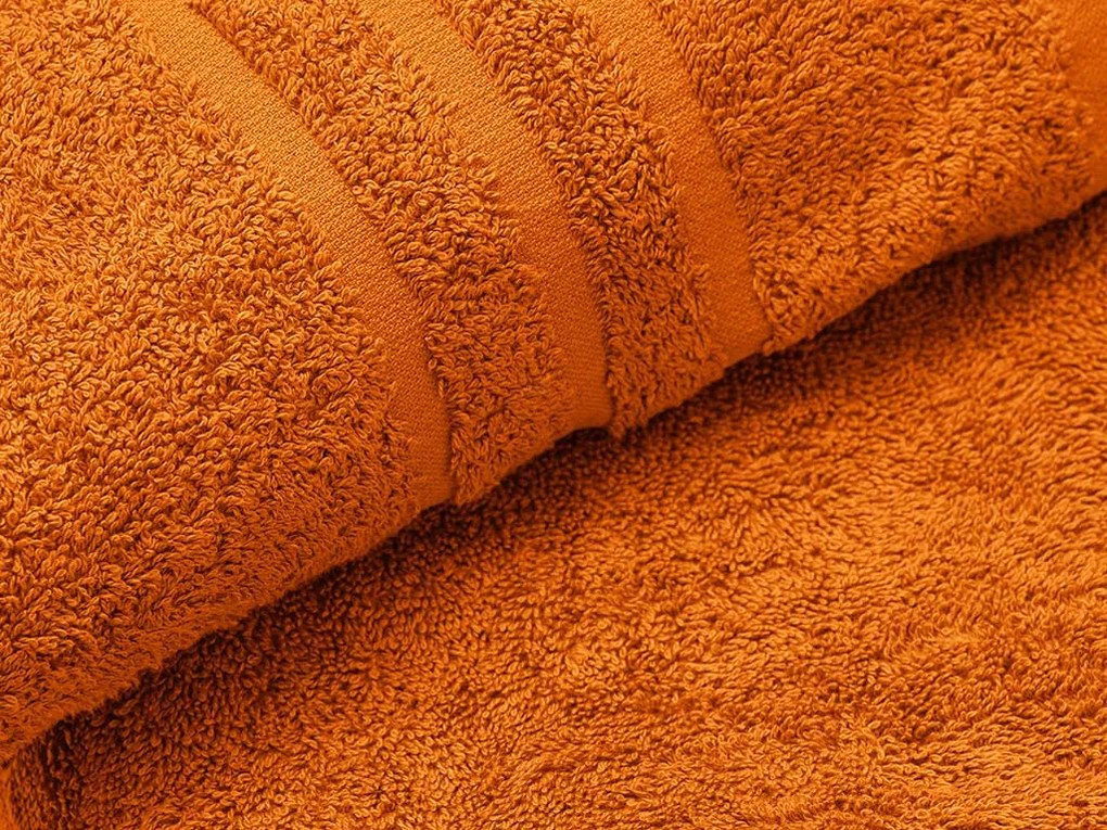 Prosop Classic 70 x 140 cm portocaliu, 100% bumbac