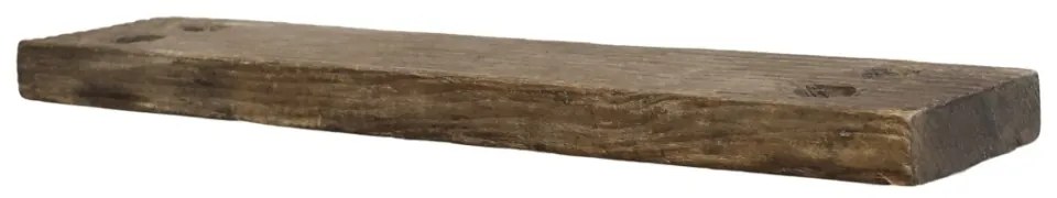 Raft din lemn reciclat, realizat din treaptă de scară de navă, piesă unicat, Grimaud