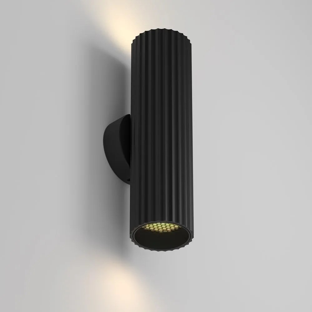Aplica ambientala stil minimalist Calipso 2 negru