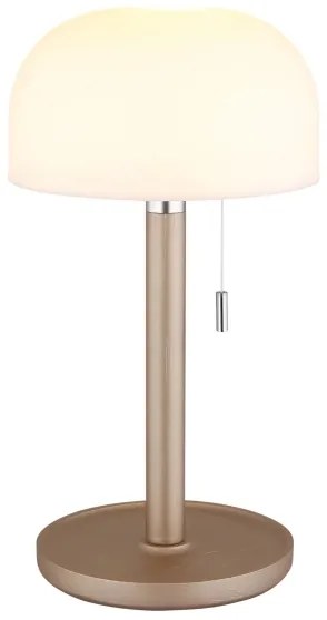 Lampă LED de masă Globo 21016CH NORMAN LED/1,5W/3,7V 3000/4200/6000K maro