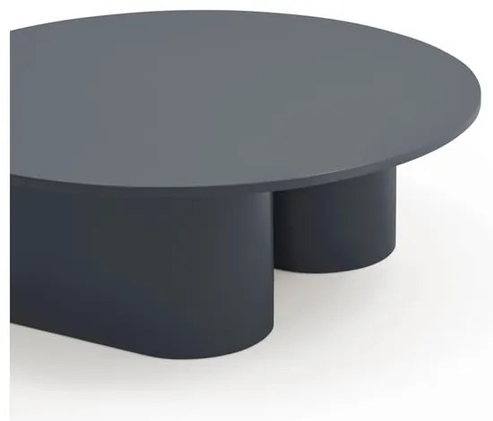 Măsuță de cafea gri antracit 110x111 cm Totem – Teulat