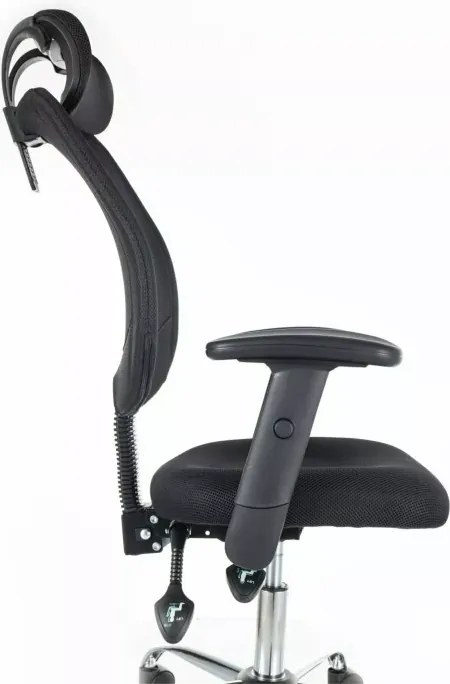 Scaun de birou negru FLEXISEAT Q-118RC