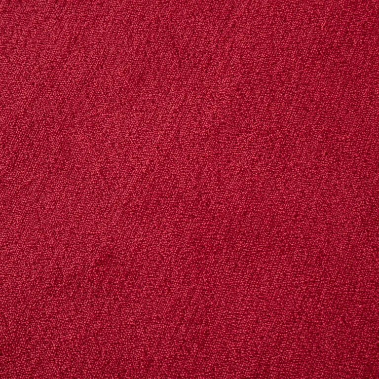 Cearceaf cu elastic din micropluş roşu pat simplu