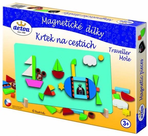 Piese magnetice,Mole pe drumuri 31buc