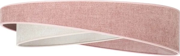 BRILAGI- Plafonieră LED VELVET TWIST LED/24W/230V 4000K Ø 55 cm roz./crem.