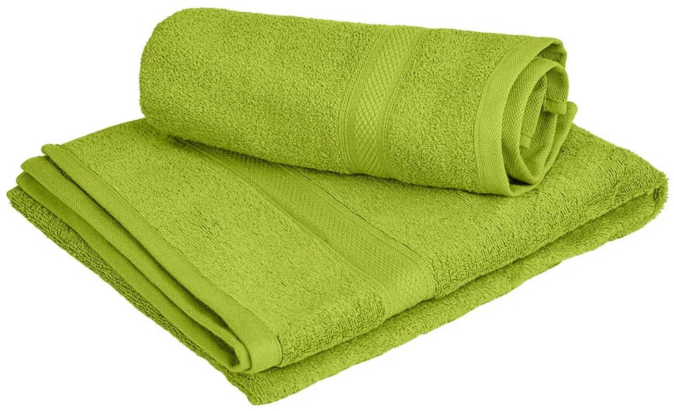 1x prosop de baie CLARYSSE ELEGANCE 70x140 cm + 1x prosop CLARYSSE 60x110 cm 100% bumbac, verde