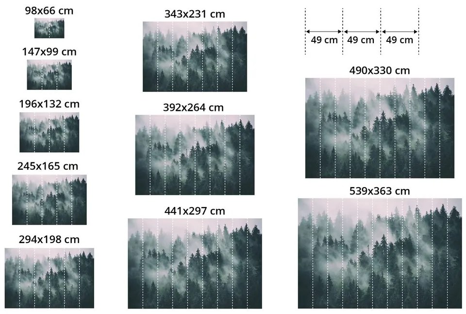 Fototapet apus de soare deasupra lacului