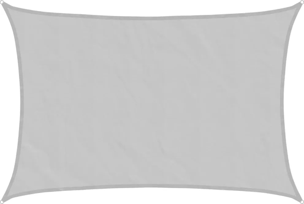 vidaXL Parasolar, gri deschis, 5x3 m, 100% poliester Oxford