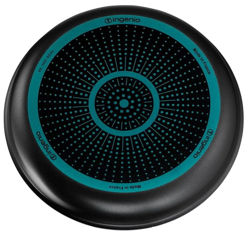 Set de vase pentru gătit 10 buc. din aluminiu INGENIO EASY COOK &amp; CLEAN BLAC L1549042 – Tefal