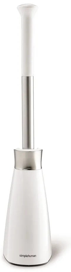 Perie de toaletă alb - simplehuman
