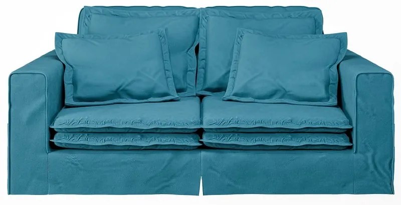 Canapea albastru-deschis 196 cm Nora – Ropez