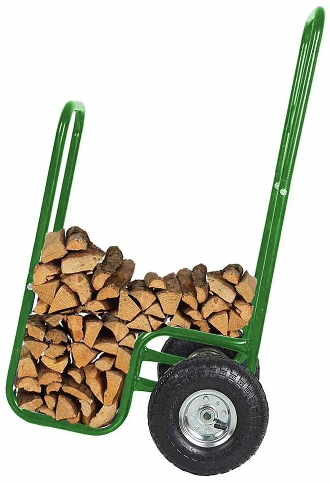 Carucior transport lemne