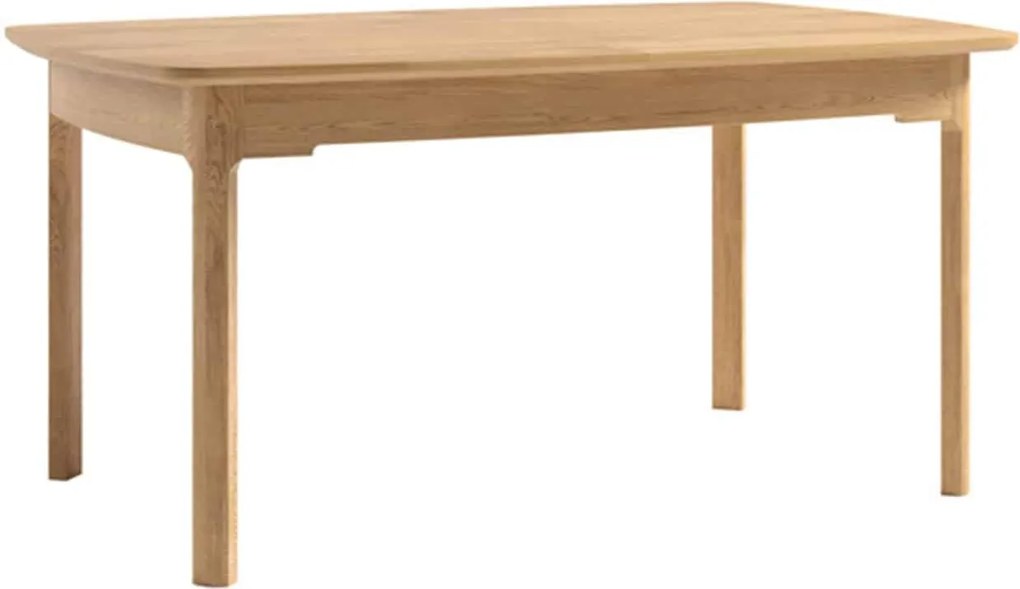 Masă lemn masiv natur Dining Santiago II Extensibilă 155/, 305 × 100 × 77 cm