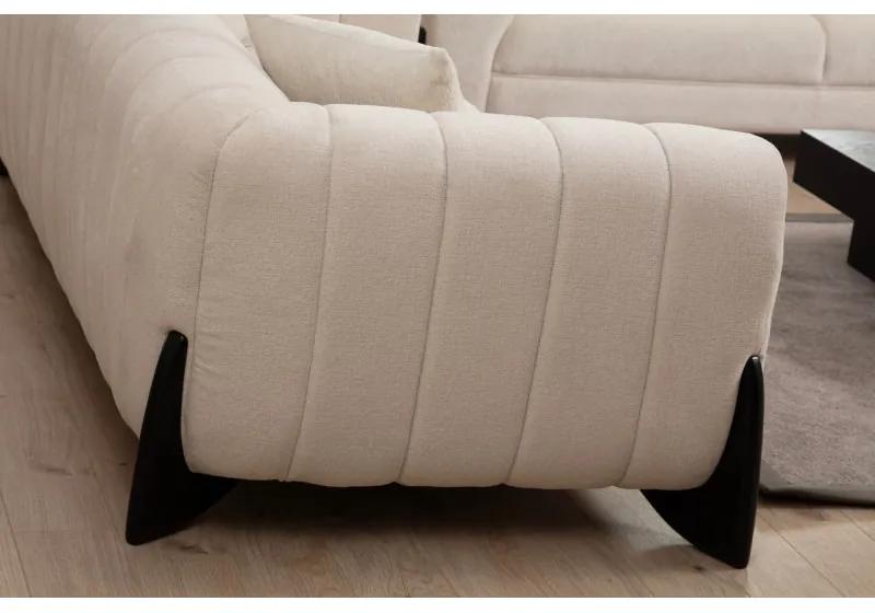 Canapea cu 3 Locuri Sandreo White - 248 X 100 X 70