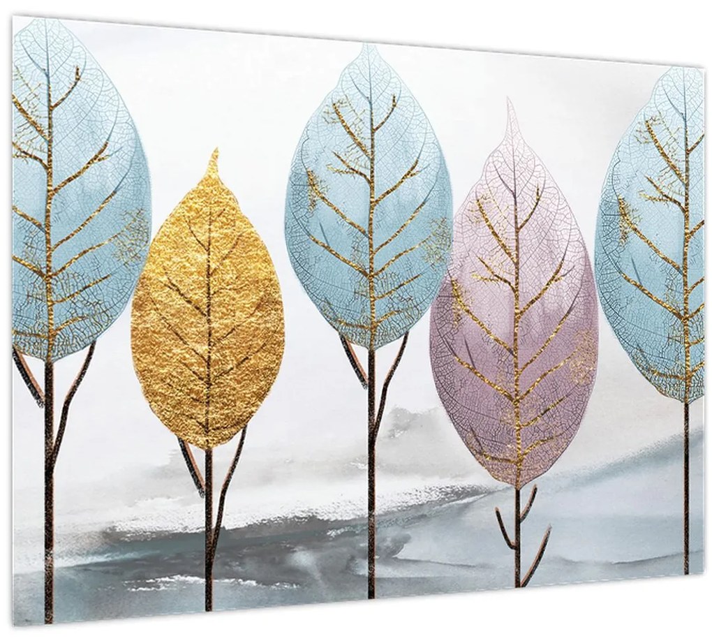 Tablou - Copaci design (70x50 cm)