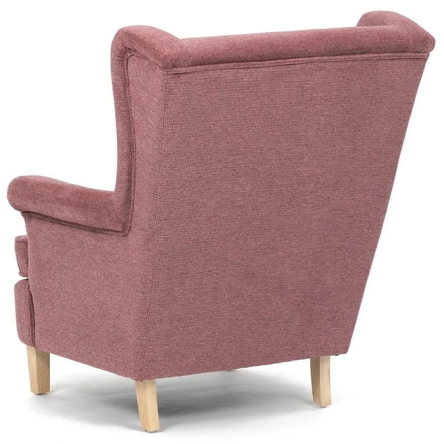 Fotoliu cu spătar înalt PINK2, roz