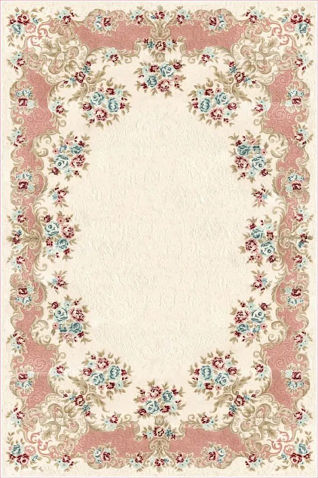 Covor ELS1820, 80x150 cm, Catifea / Bumbac