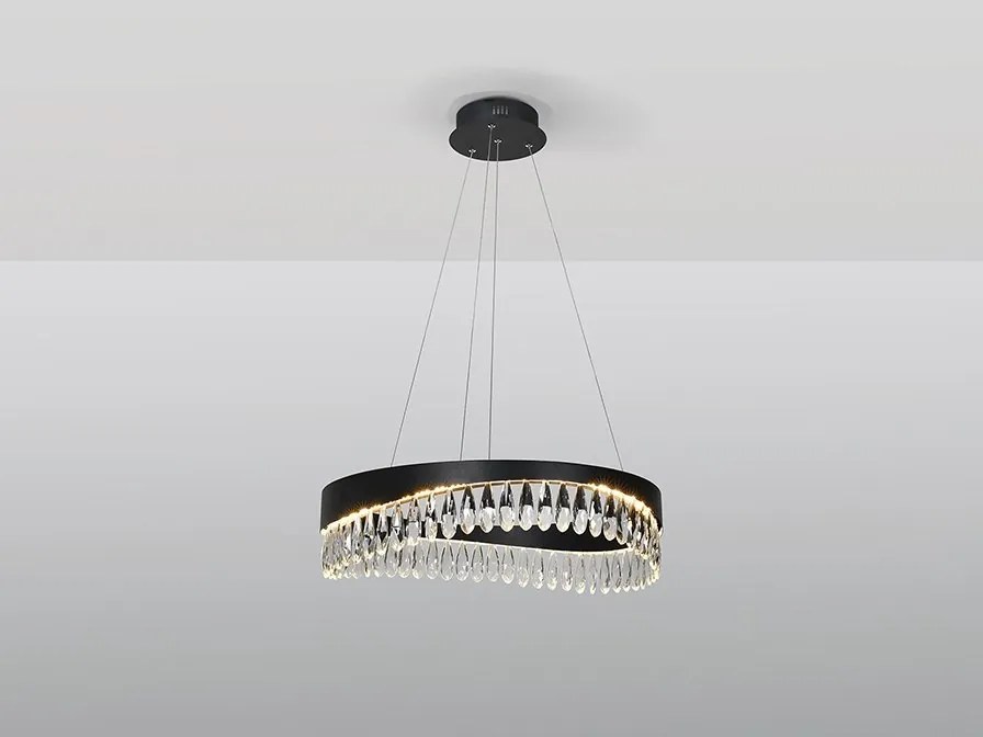 Lustra LED suspendata design elegant Selene 60cm