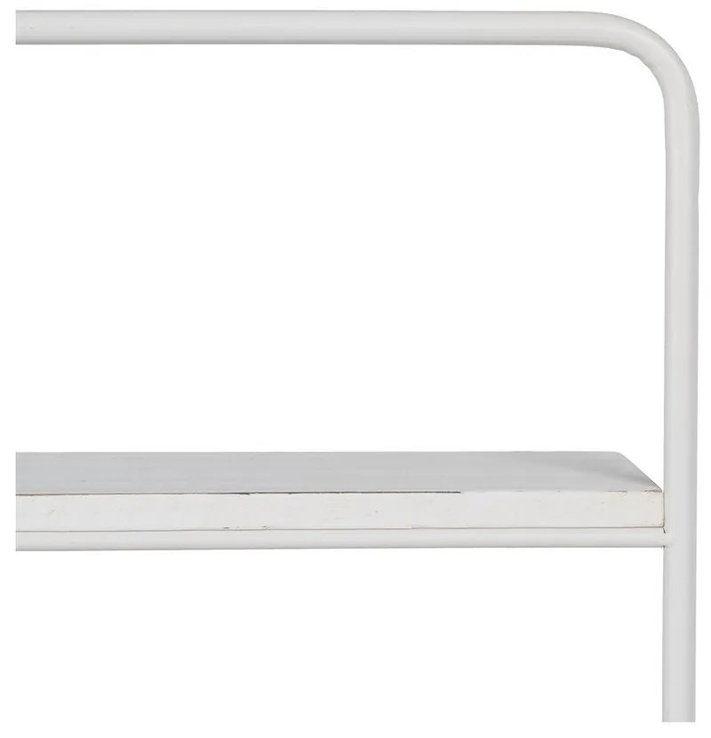 Raft alb etajat din metal 51 cm – Ixia