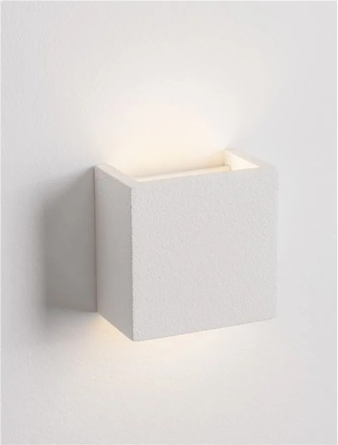 Aplica de perete ambientala din ghips SENSIA alb