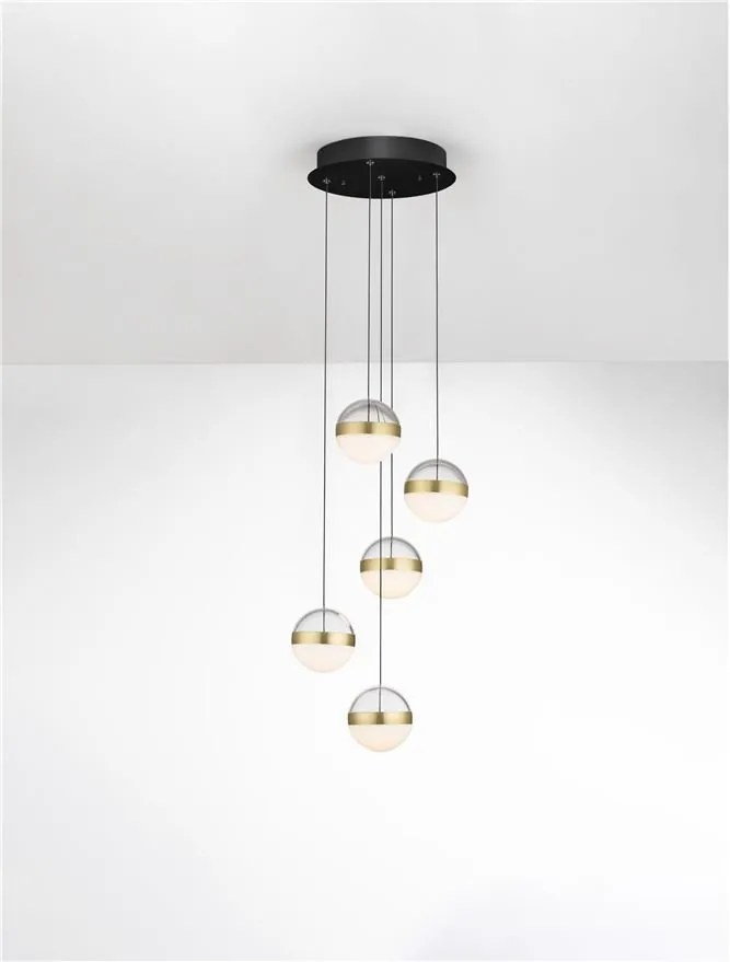 Lustra cu 5 Pendule LED stil modern ALAZ