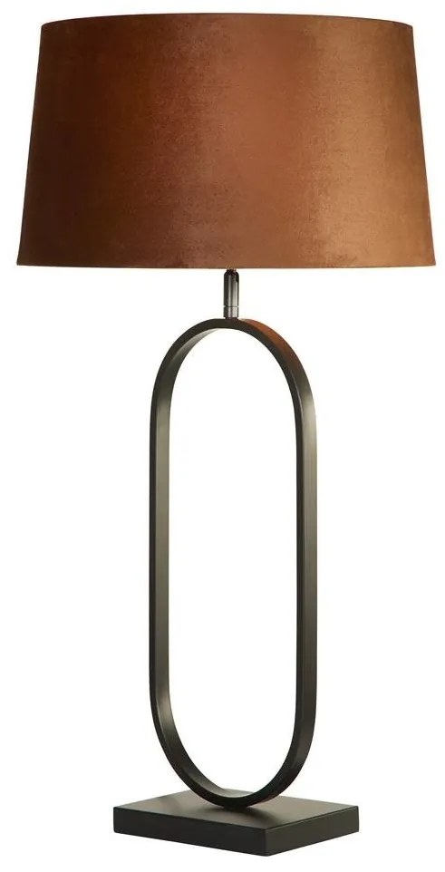 Veioza/Lampa de masa decorativa Modish negru/orange