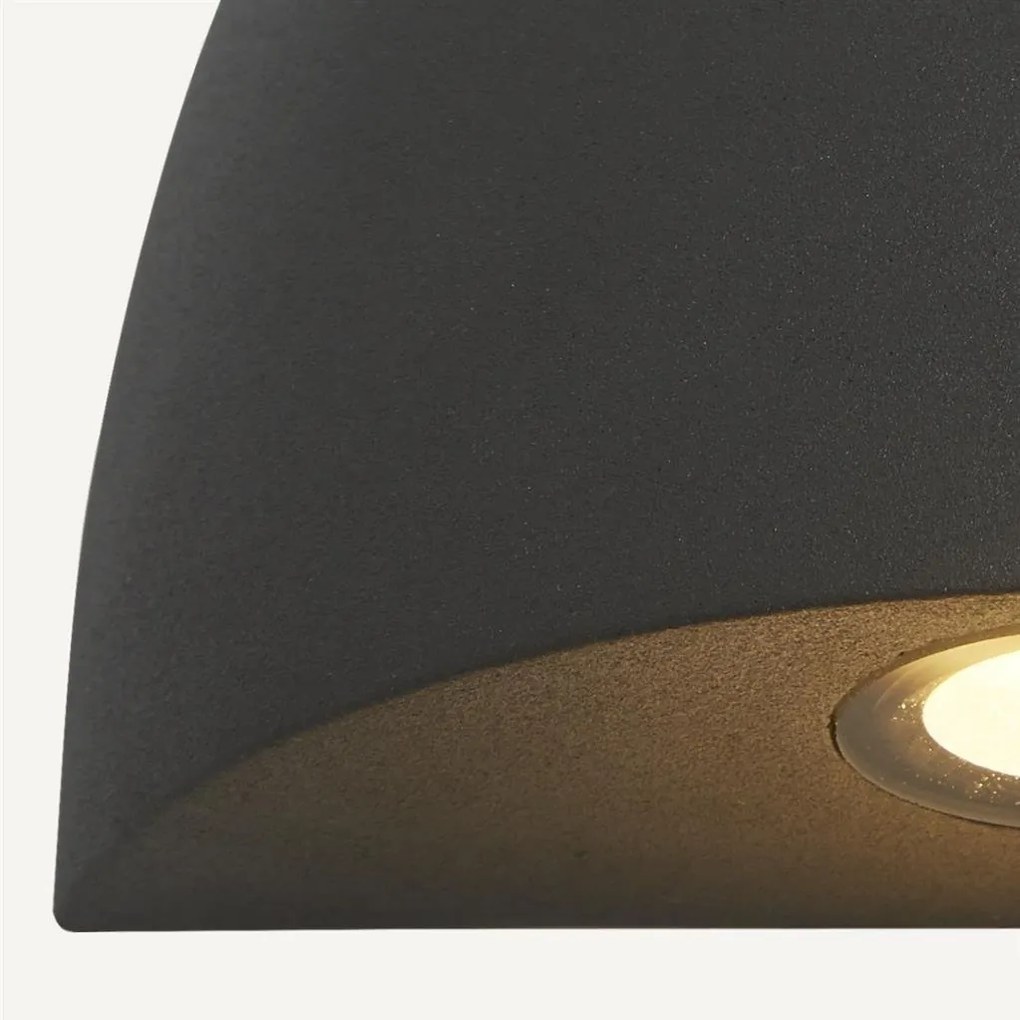 Aplica LED de perete exterior moderna IP54 Sentinel