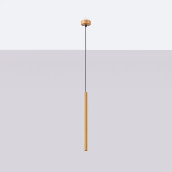 Lustră pe cablu Sollux SL.1339 ARCHE 1xG9/8W/230V auriu