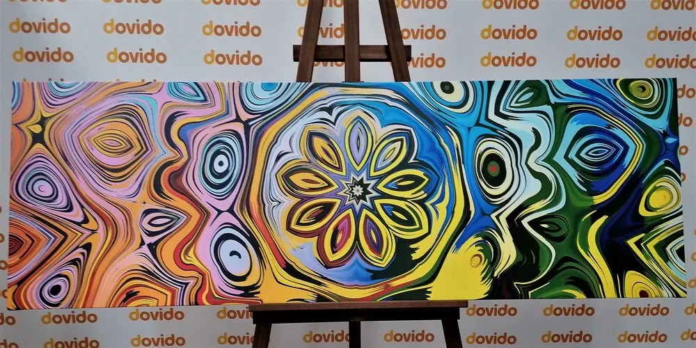 Tablou artă creativă colorată