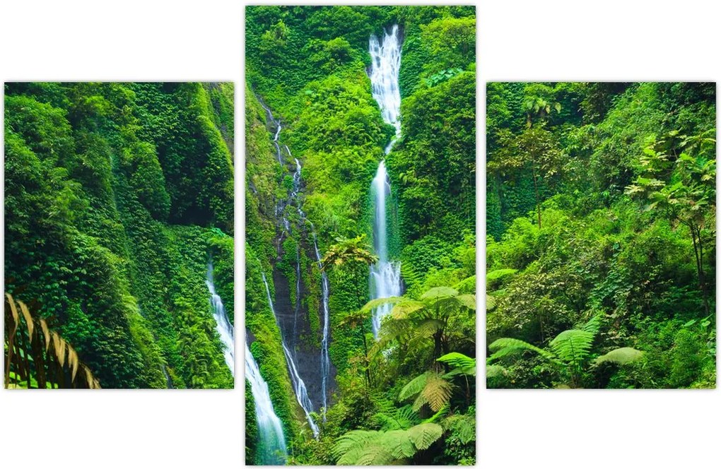 Tablou - Cascada Madakaripura, Java de Est, Indonezia (90x60 cm)