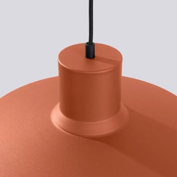 Lustră pe cablu Sollux SL.1706 BILO 1xE27/15W/230V d. 35 cm portocaliu