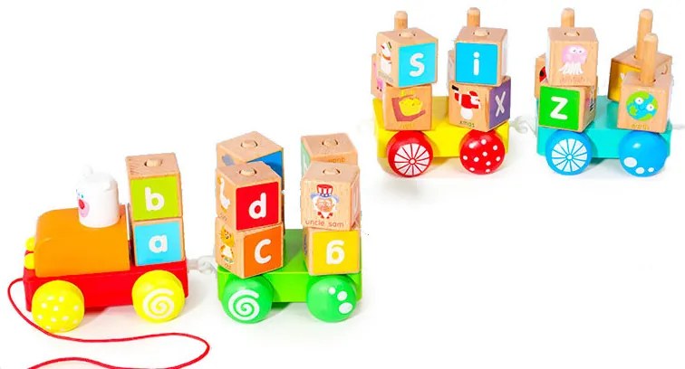 Favonat blocuri de construcție educaționale cu alfabet