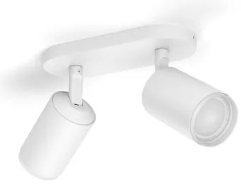 Spot LED RGBW dimabil Philips Hue FUGATO 2xLED/5,5W/230V alb